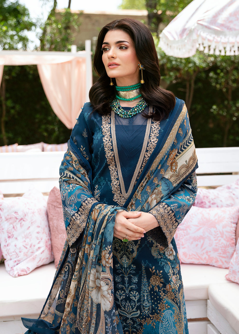 Gulaal | Summer Glow Lawn 24 | SYLVIYA (GL-L-24V3-01) - by - Libasekhas UK - Registered Vendor of : Gulaal - 100% Original Designer Dresss