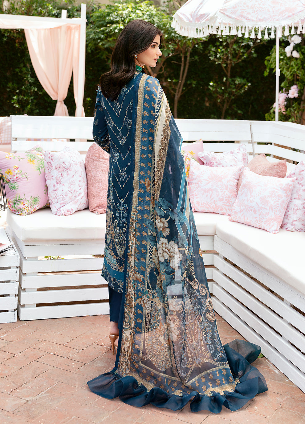 Gulaal | Summer Glow Lawn 24 | SYLVIYA (GL-L-24V3-01) - by - Libasekhas UK - Registered Vendor of : Gulaal - 100% Original Designer Dresss