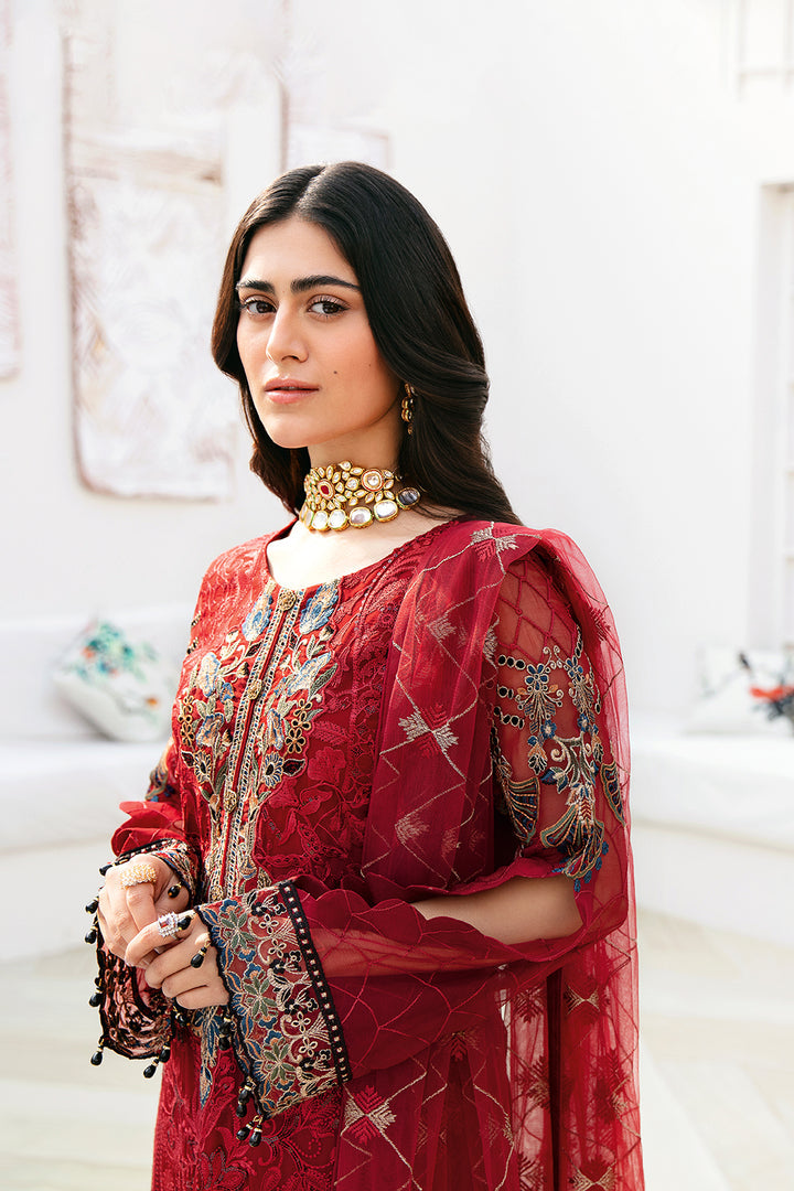 Ramsha | Chevron Chiffon Collection | A-803 - by - Libasekhas UK - Registered Vendor of : Ramsha - 100% Original Designer Dresss