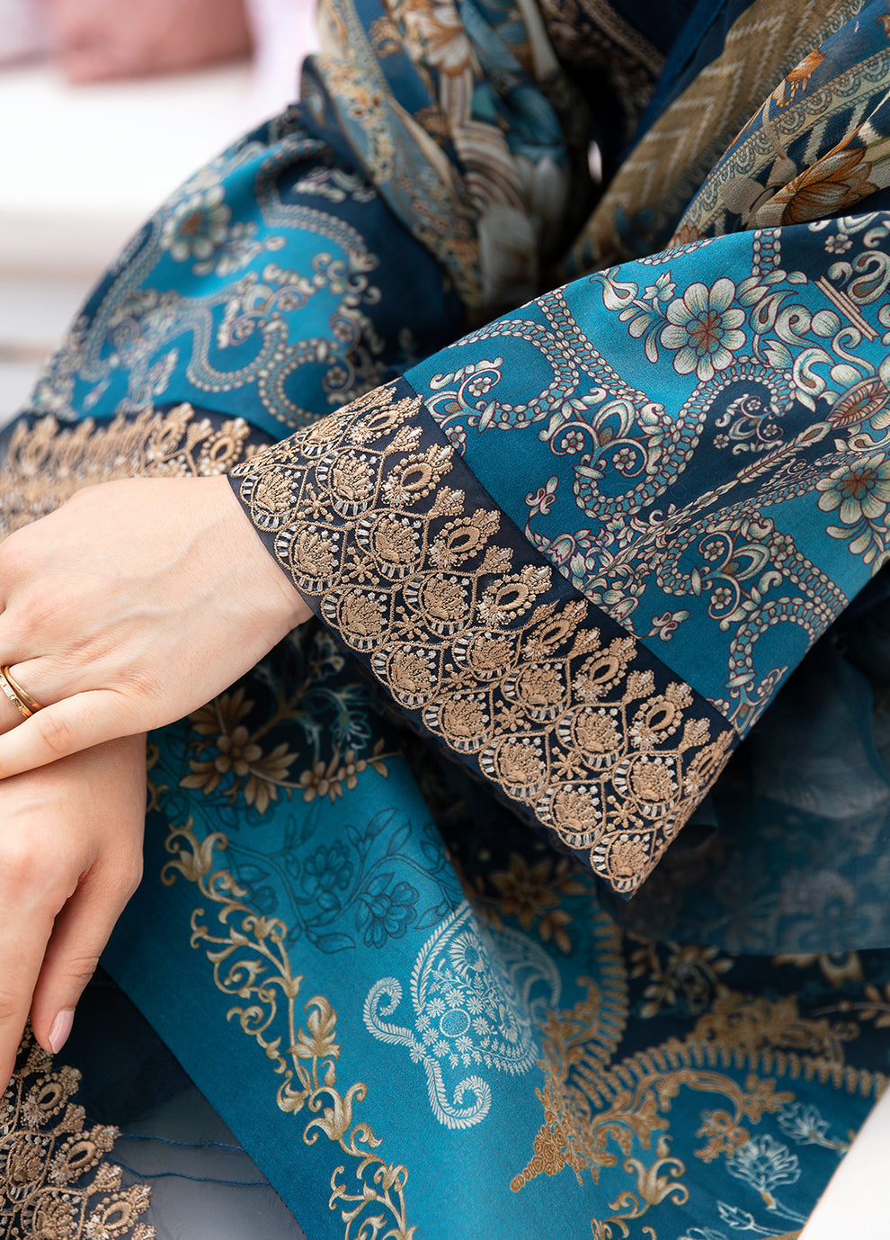Gulaal | Summer Glow Lawn 24 | SYLVIYA (GL-L-24V3-01) - by - Libasekhas UK - Registered Vendor of : Gulaal - 100% Original Designer Dresss
