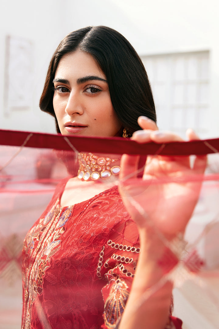 Ramsha | Chevron Chiffon Collection | A-803 - by - Libasekhas UK - Registered Vendor of : Ramsha - 100% Original Designer Dresss