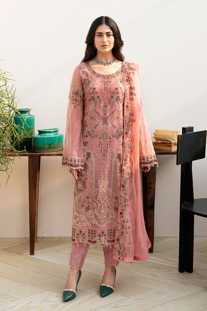 Ramsha | Chevron Chiffon Collection | A-805 - by - Libasekhas UK - Registered Vendor of : Ramsha - 100% Original Designer Dresss