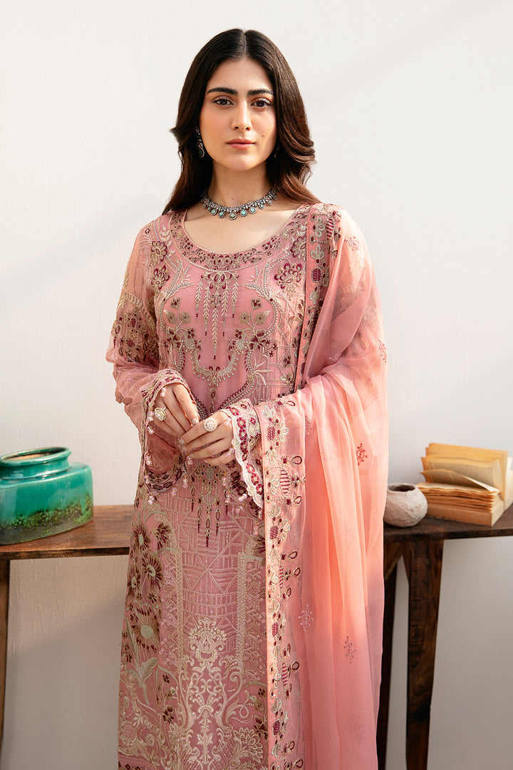 Ramsha | Chevron Chiffon Collection | A-805 - by - Libasekhas UK - Registered Vendor of : Ramsha - 100% Original Designer Dresss