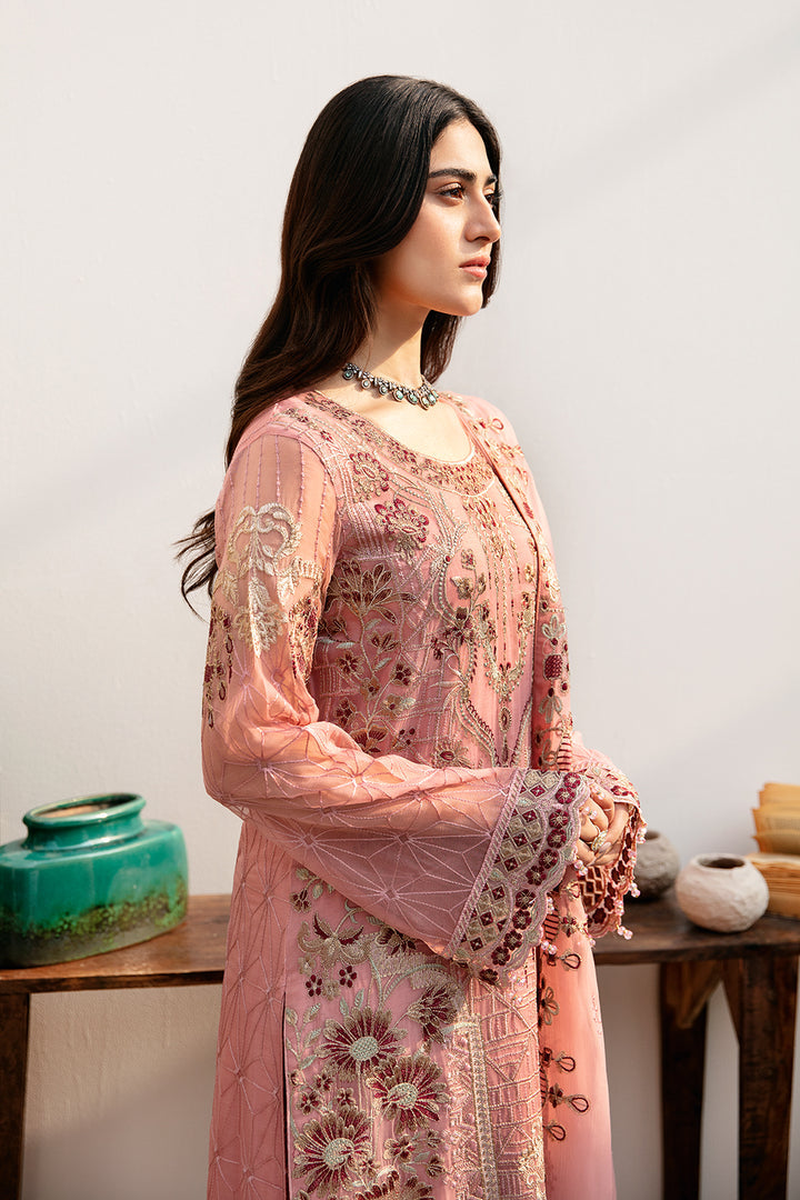 Ramsha | Chevron Chiffon Collection | A-805 - by - Libasekhas UK - Registered Vendor of : Ramsha - 100% Original Designer Dresss