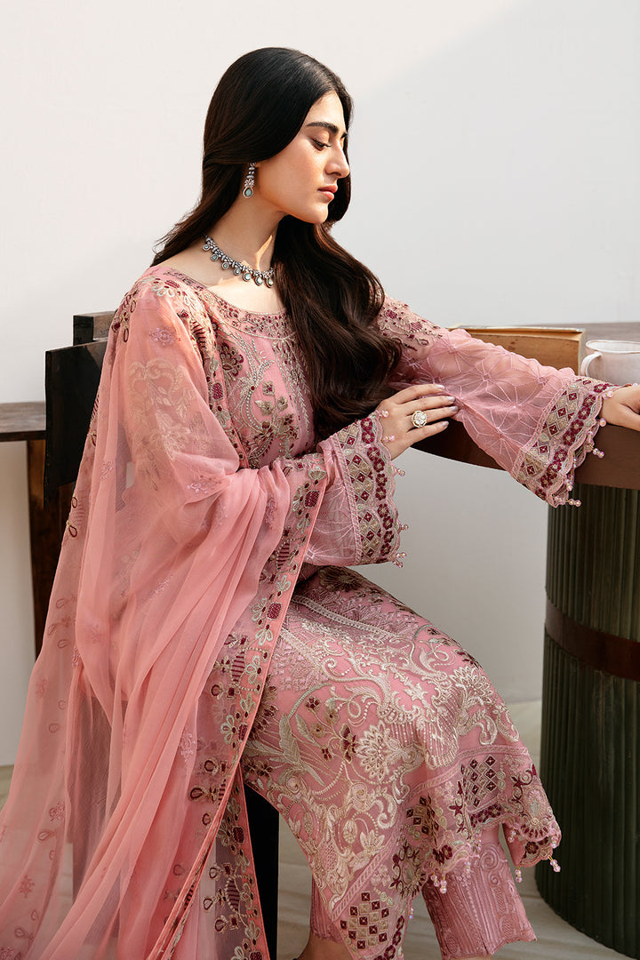 Ramsha | Chevron Chiffon Collection | A-805 - by - Libasekhas UK - Registered Vendor of : Ramsha - 100% Original Designer Dresss