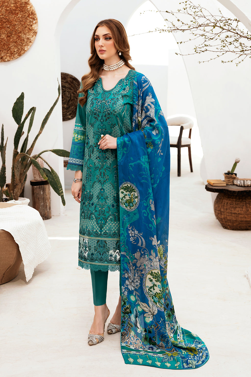 Ramsha | Ghazal Lawn 24 | G-206 - by - Libasekhas UK - Registered Vendor of : Ramsha - 100% Original Designer Dresss