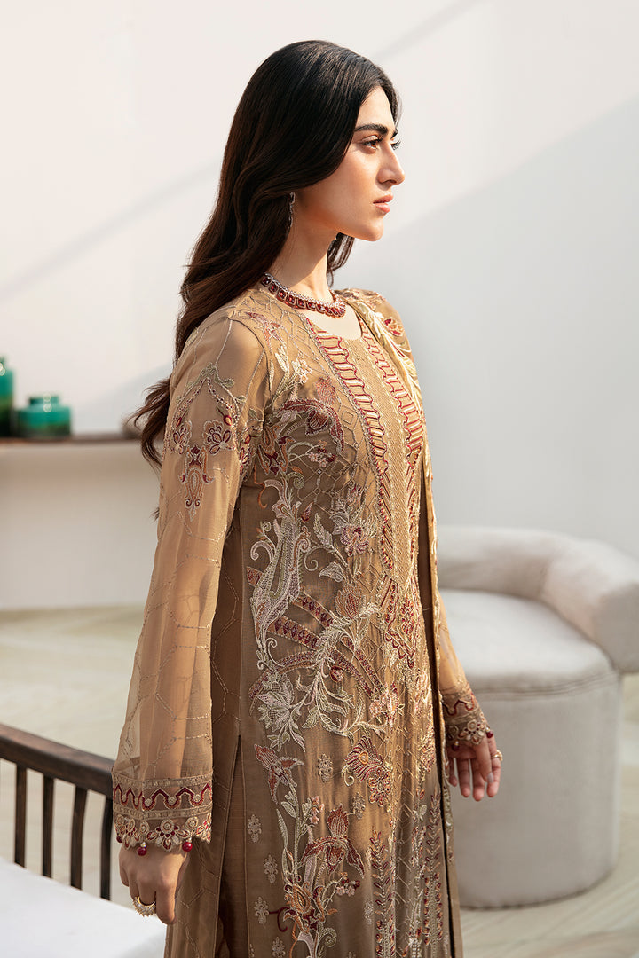 Ramsha | Chevron Chiffon Collection | A-812 - by - Libasekhas UK - Registered Vendor of : Ramsha - 100% Original Designer Dresss