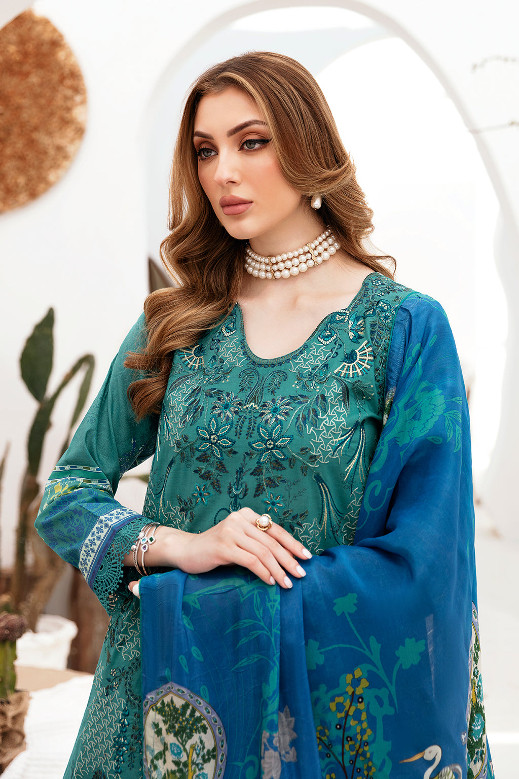 Ramsha | Ghazal Lawn 24 | G-206 - by - Libasekhas UK - Registered Vendor of : Ramsha - 100% Original Designer Dresss