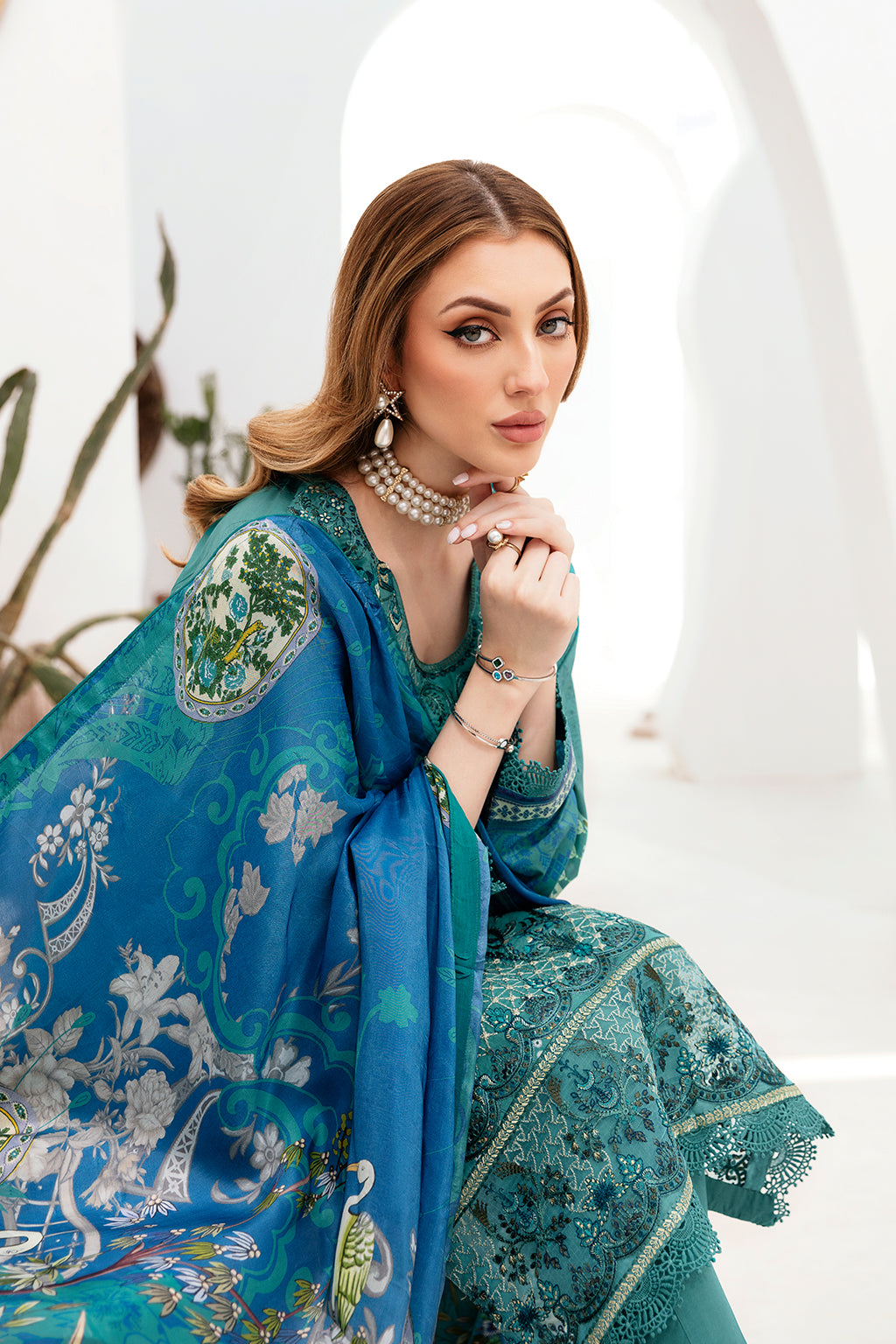 Ramsha | Ghazal Lawn 24 | G-206 - by - Libasekhas UK - Registered Vendor of : Ramsha - 100% Original Designer Dresss