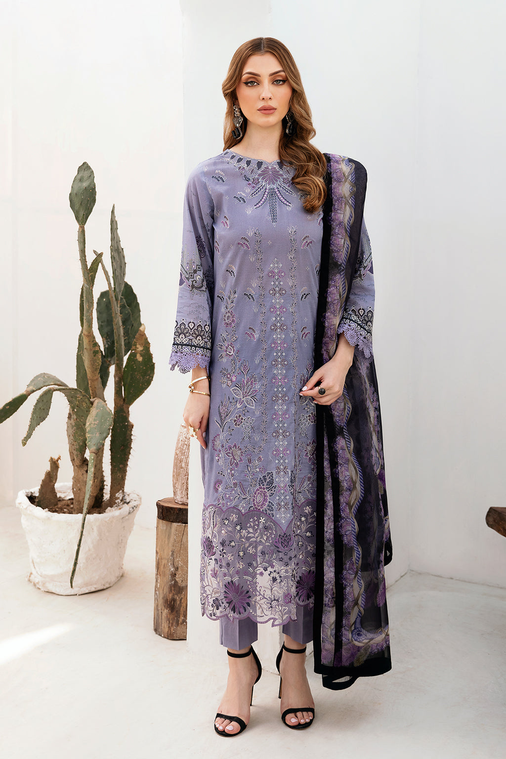 Ramsha | Ghazal Lawn 24 | G-202 - by - Libasekhas UK - Registered Vendor of : Ramsha - 100% Original Designer Dresss