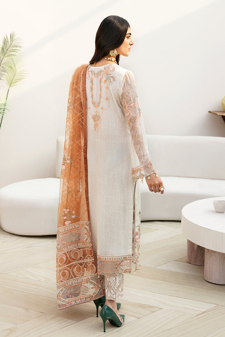 Ramsha | Chevron Chiffon Collection | A-808 - by - Libasekhas UK - Registered Vendor of : Ramsha - 100% Original Designer Dresss