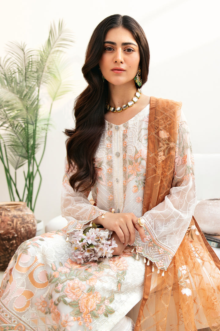 Ramsha | Chevron Chiffon Collection | A-808 - by - Libasekhas UK - Registered Vendor of : Ramsha - 100% Original Designer Dresss