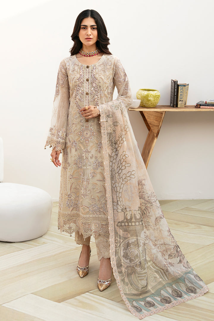 Ramsha | Chevron Chiffon Collection | A-802 - by - Libasekhas UK - Registered Vendor of : Ramsha - 100% Original Designer Dresss