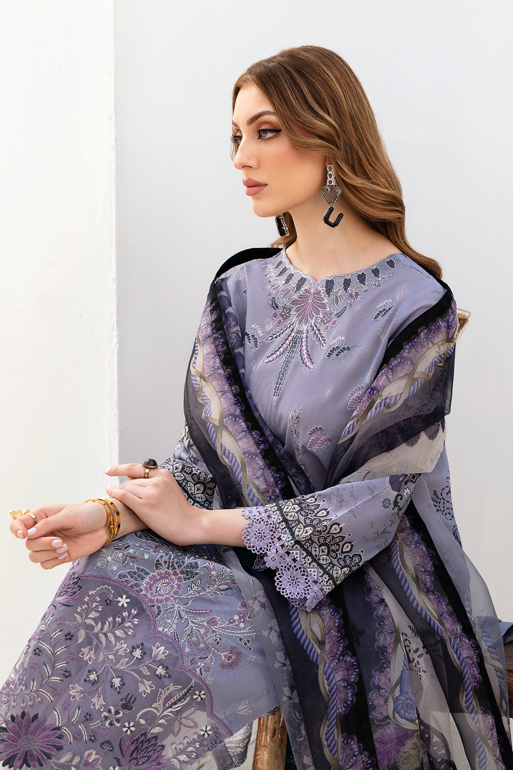 Ramsha | Ghazal Lawn 24 | G-202 - by - Libasekhas UK - Registered Vendor of : Ramsha - 100% Original Designer Dresss