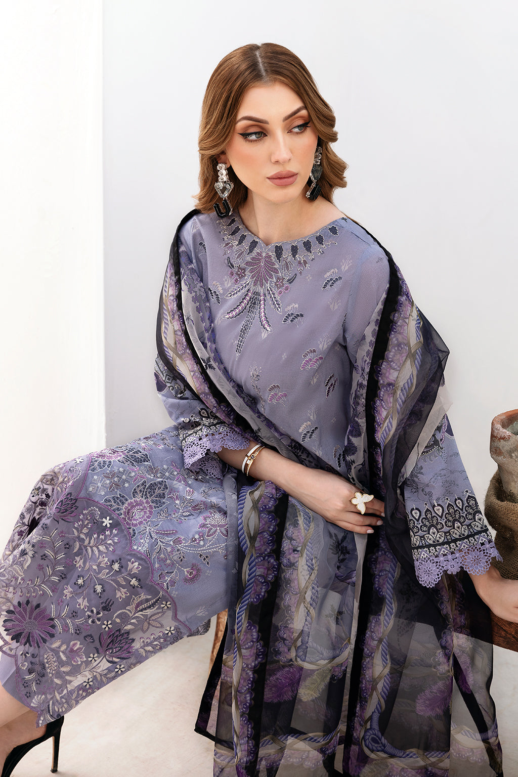 Ramsha | Ghazal Lawn 24 | G-202 - by - Libasekhas UK - Registered Vendor of : Ramsha - 100% Original Designer Dresss