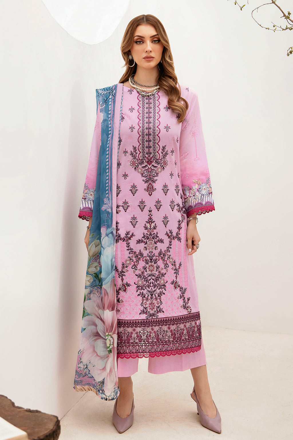 Ramsha | Ghazal Lawn 24 | G-212 - by - Libasekhas UK - Registered Vendor of : Ramsha - 100% Original Designer Dresss