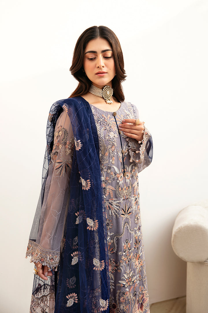 Ramsha | Chevron Chiffon Collection | A-809 - by - Libasekhas UK - Registered Vendor of : Ramsha - 100% Original Designer Dresss