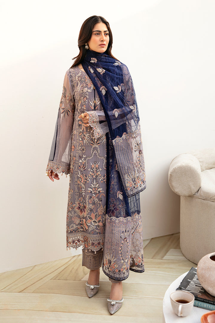 Ramsha | Chevron Chiffon Collection | A-809 - by - Libasekhas UK - Registered Vendor of : Ramsha - 100% Original Designer Dresss