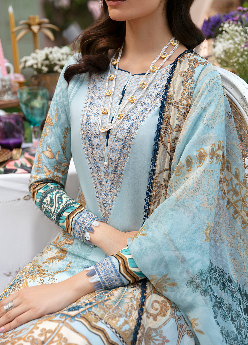 Gulaal | Summer Glow Lawn 24 | AMAYRAH (GL-L-24V3-02) - by - Libasekhas UK - Registered Vendor of : Gulaal - 100% Original Designer Dresss
