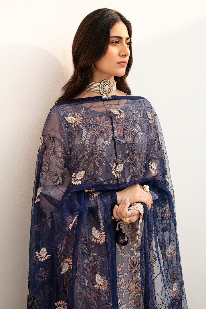 Ramsha | Chevron Chiffon Collection | A-809 - by - Libasekhas UK - Registered Vendor of : Ramsha - 100% Original Designer Dresss