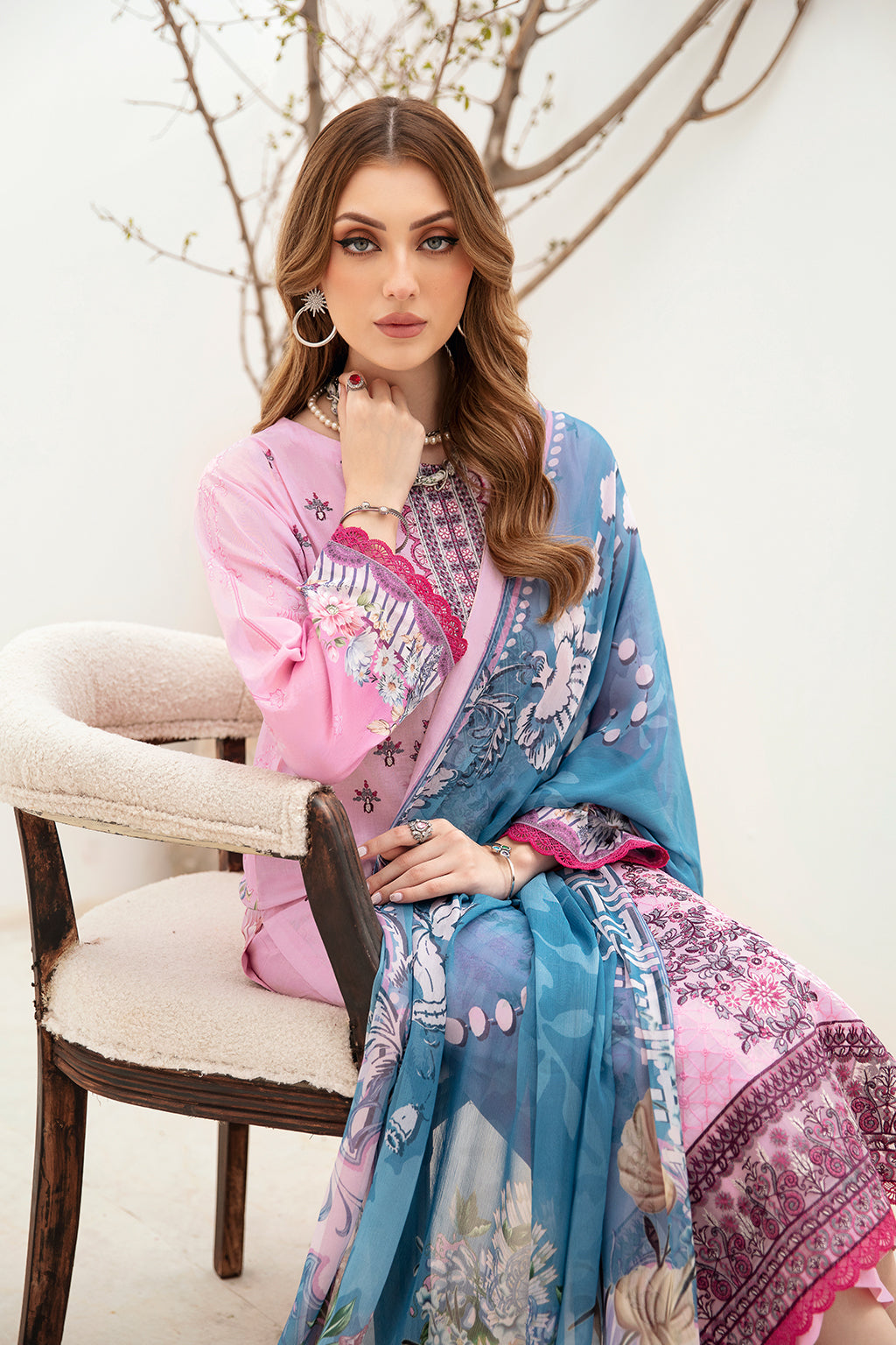 Ramsha | Ghazal Lawn 24 | G-212 - by - Libasekhas UK - Registered Vendor of : Ramsha - 100% Original Designer Dresss