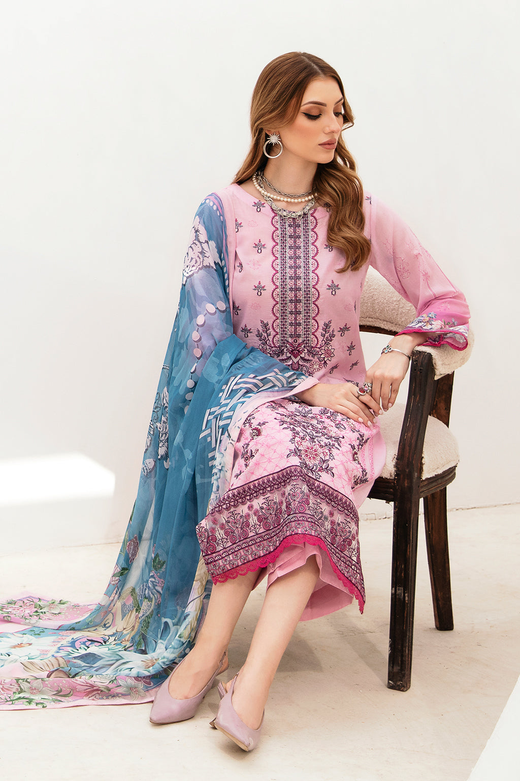 Ramsha | Ghazal Lawn 24 | G-212 - by - Libasekhas UK - Registered Vendor of : Ramsha - 100% Original Designer Dresss