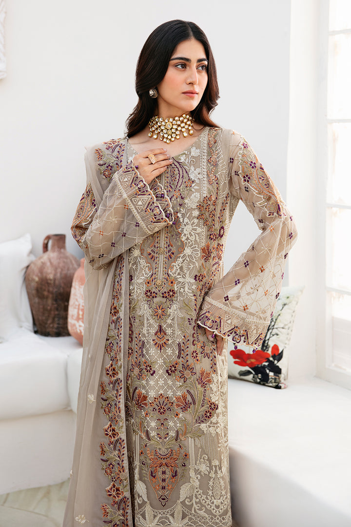 Ramsha | Chevron Chiffon Collection | A-806 - by - Libasekhas UK - Registered Vendor of : Ramsha - 100% Original Designer Dresss