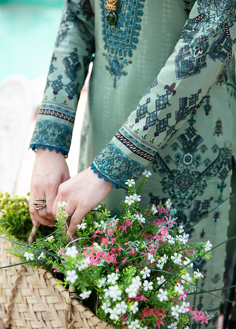 Gulaal | Summer Glow Lawn 24 | ANADIYA (GL-L-24V3-05) - by - Libasekhas UK - Registered Vendor of : Gulaal - 100% Original Designer Dresss