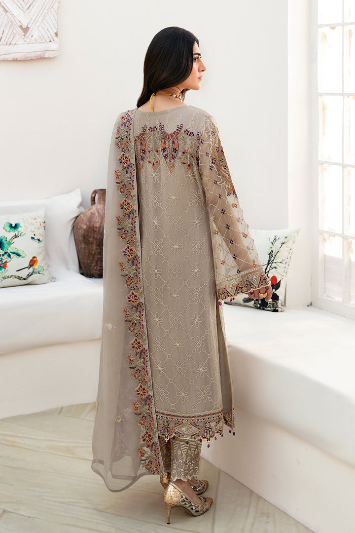 Ramsha | Chevron Chiffon Collection | A-806 - by - Libasekhas UK - Registered Vendor of : Ramsha - 100% Original Designer Dresss