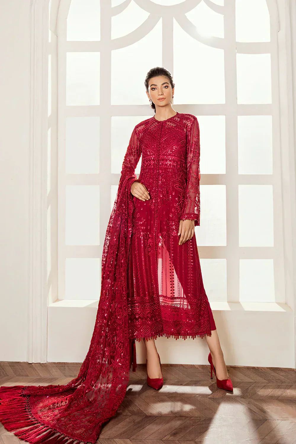 Baroque | Formals Collection | UF-37 - by - Libasekhas UK - Registered Vendor of : Baroque - 100% Original Designer Dresss