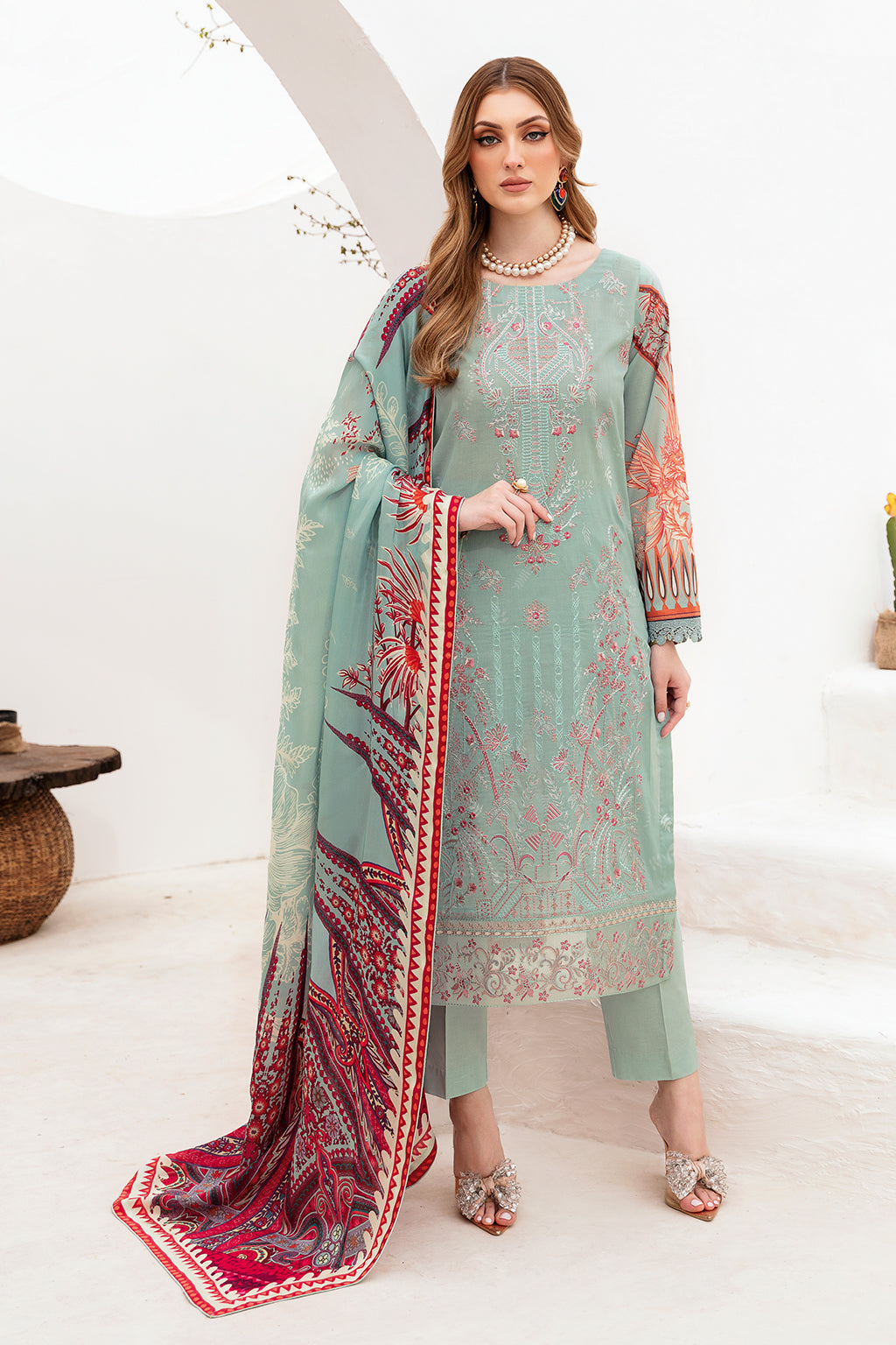 Ramsha | Ghazal Lawn 24 | G-209 - by - Libasekhas UK - Registered Vendor of : Ramsha - 100% Original Designer Dresss