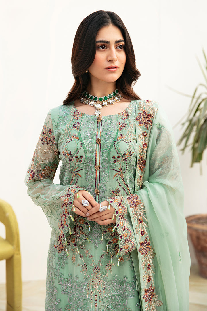 Ramsha | Chevron Chiffon Collection | A-804 - by - Libasekhas UK - Registered Vendor of : Ramsha - 100% Original Designer Dresss