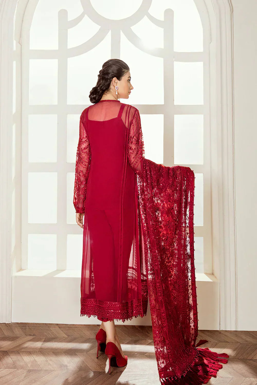 Baroque | Formals Collection | UF-37 - by - Libasekhas UK - Registered Vendor of : Baroque - 100% Original Designer Dresss