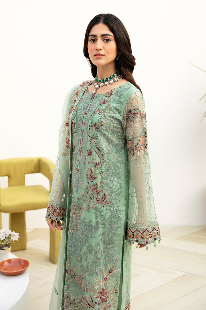Ramsha | Chevron Chiffon Collection | A-804 - by - Libasekhas UK - Registered Vendor of : Ramsha - 100% Original Designer Dresss