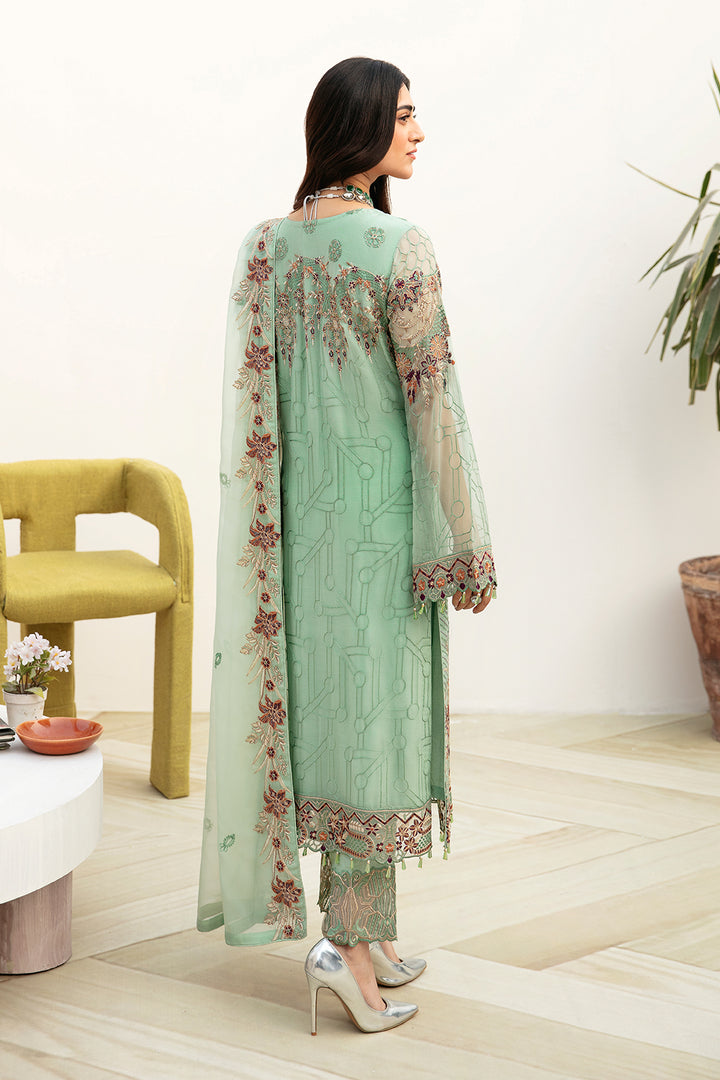 Ramsha | Chevron Chiffon Collection | A-804 - by - Libasekhas UK - Registered Vendor of : Ramsha - 100% Original Designer Dresss
