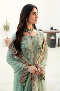 Ramsha | Chevron Chiffon Collection | A-804 - by - Libasekhas UK - Registered Vendor of : Ramsha - 100% Original Designer Dresss