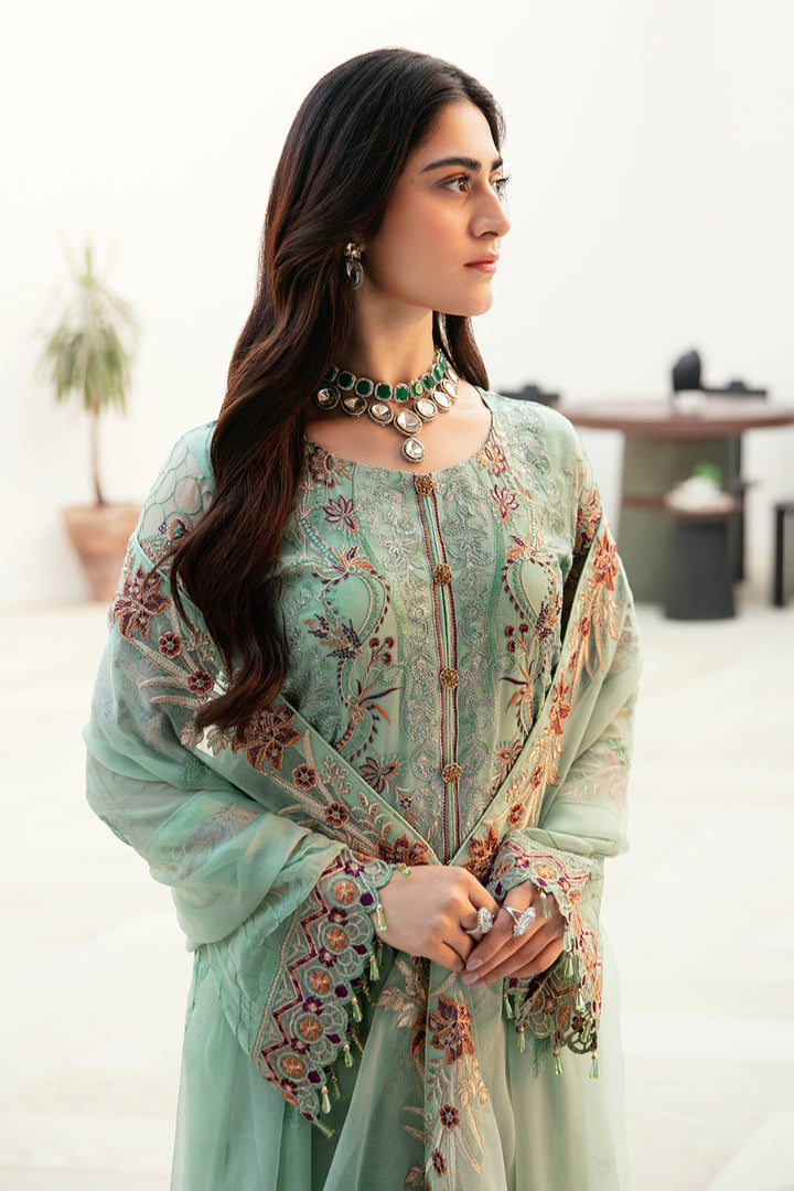 Ramsha | Chevron Chiffon Collection | A-804 - by - Libasekhas UK - Registered Vendor of : Ramsha - 100% Original Designer Dresss