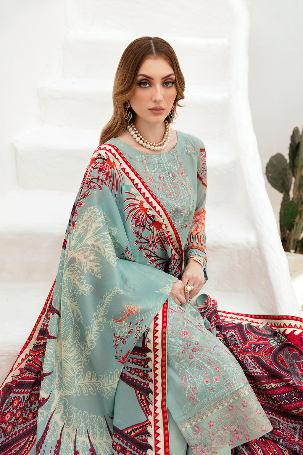Ramsha | Ghazal Lawn 24 | G-209 - by - Libasekhas UK - Registered Vendor of : Ramsha - 100% Original Designer Dresss