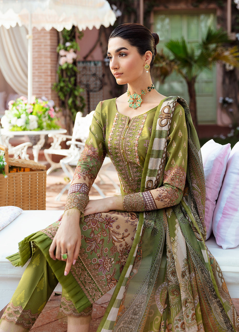 Gulaal | Summer Glow Lawn 24 | ALICIA (GL-L-24V3-04) - by - Libasekhas UK - Registered Vendor of : Gulaal - 100% Original Designer Dresss