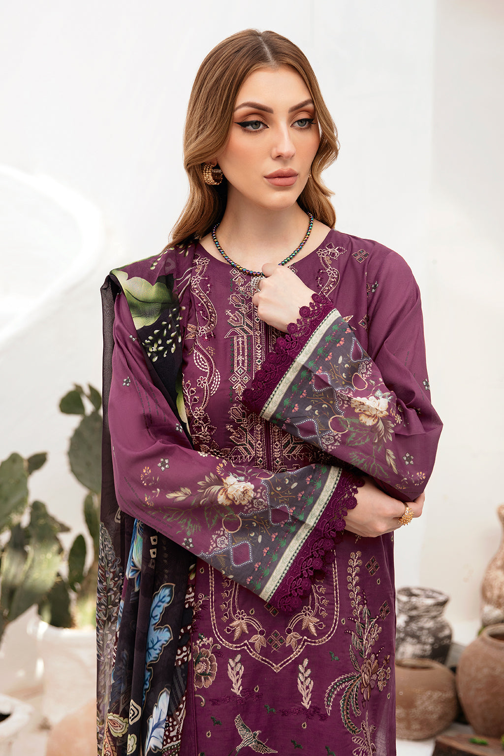 Ramsha | Ghazal Lawn 24 | G-205 - by - Libasekhas UK - Registered Vendor of : Ramsha - 100% Original Designer Dresss