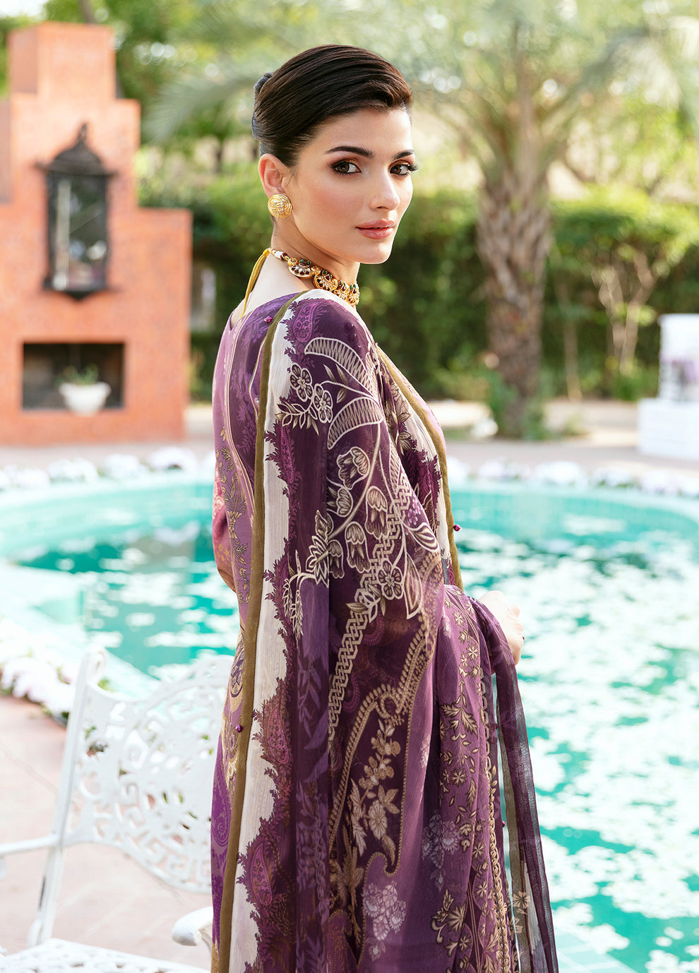 Gulaal | Summer Glow Lawn 24 | ESMERAY (GL-L-24V3-03) - by - Libasekhas UK - Registered Vendor of : Gulaal - 100% Original Designer Dresss
