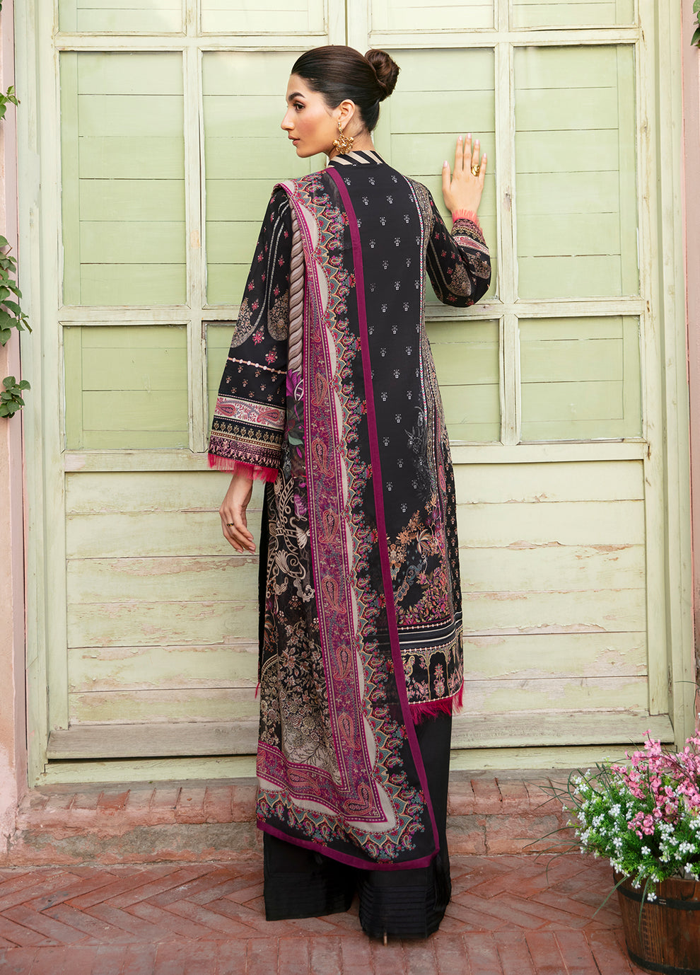 Gulaal | Summer Glow Lawn 24 | ANDREA (GL-L-24V3-06) - by - Libasekhas UK - Registered Vendor of : Gulaal - 100% Original Designer Dresss