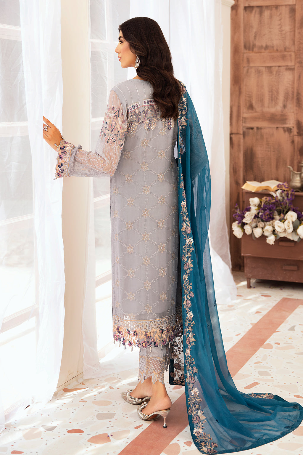 Ramsha | Ramsha Collection | F-2609 - by Libasekhas UK - Registered Vendor of : Ramsha - 100% Original Designer Dress