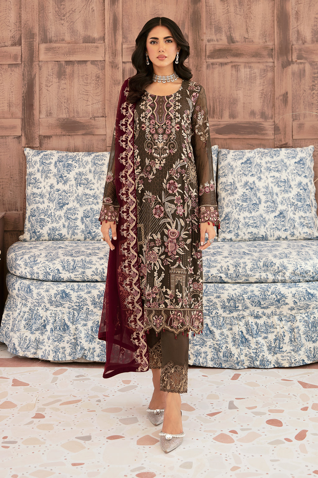 Ramsha | Ramsha Collection | F-2604 - by Libasekhas UK - Registered Vendor of : Ramsha - 100% Original Designer Dress
