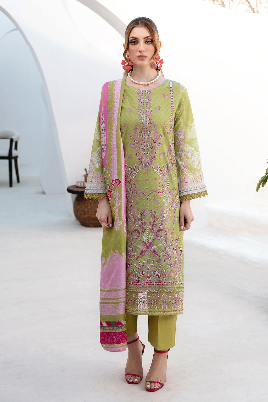 Ramsha | Ghazal Lawn 24 | G-210 - by - Libasekhas UK - Registered Vendor of : Ramsha - 100% Original Designer Dresss