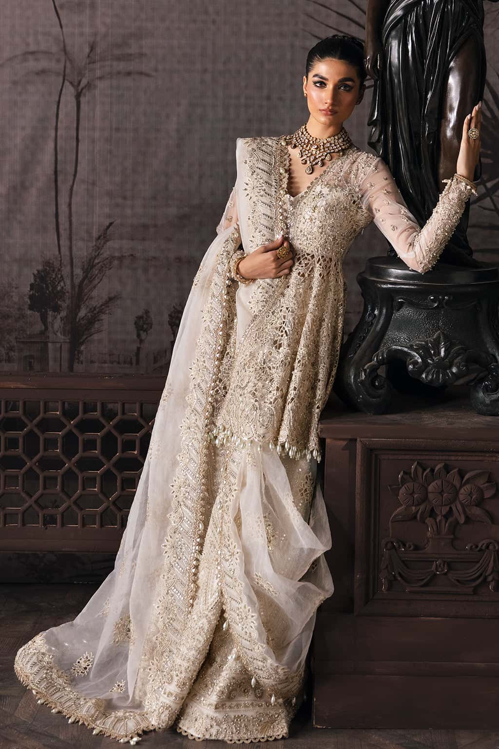Afrozeh | The Brides 23 | Helena - by - Libasekhas UK - Registered Vendor of : Afrozeh - 100% Original Designer Dresss