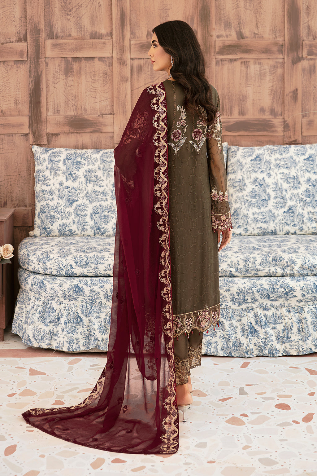 Ramsha | Ramsha Collection | F-2604 - by Libasekhas UK - Registered Vendor of : Ramsha - 100% Original Designer Dress