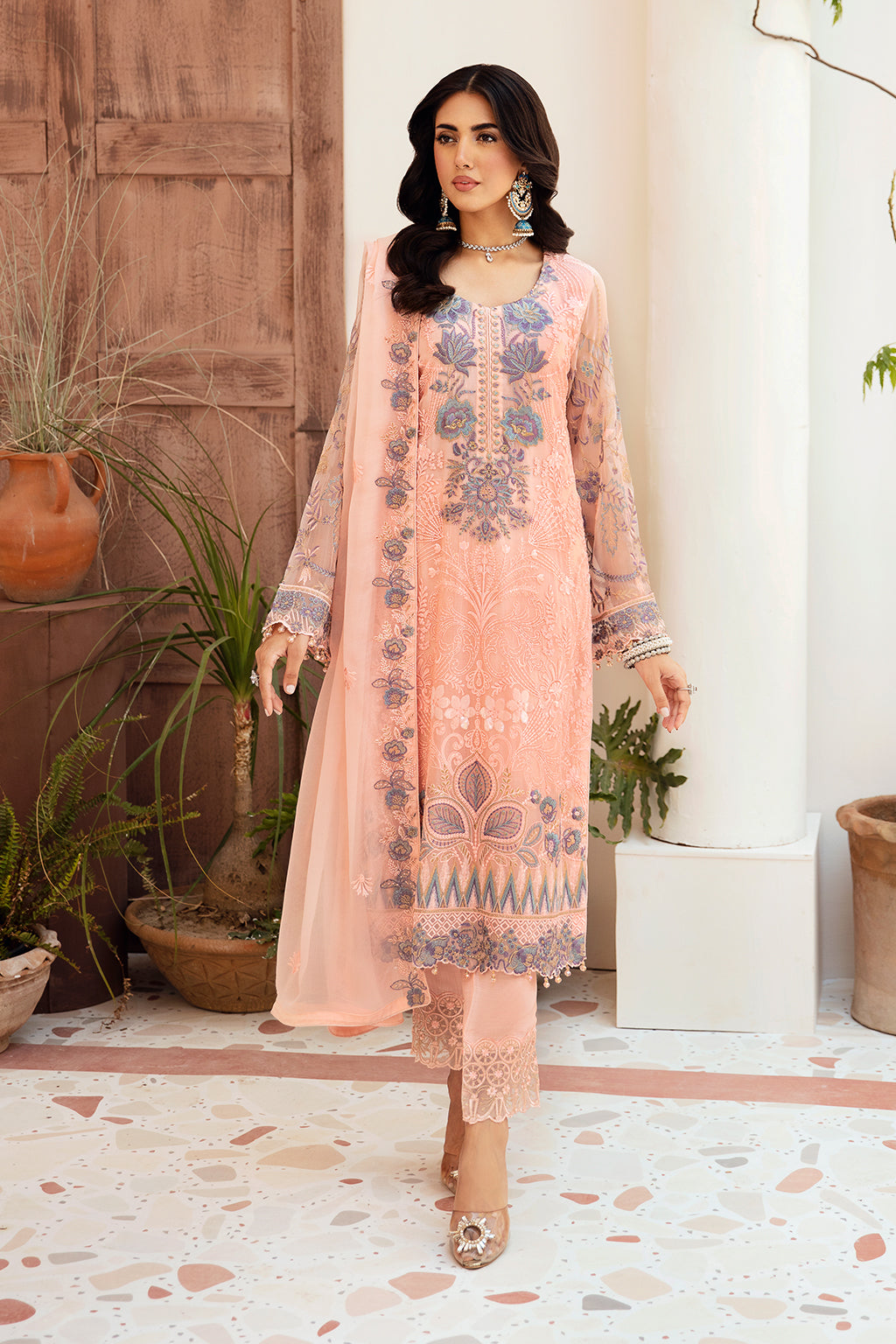 Ramsha | Ramsha Collection | F-2605 - by Libasekhas UK - Registered Vendor of : Ramsha - 100% Original Designer Dress