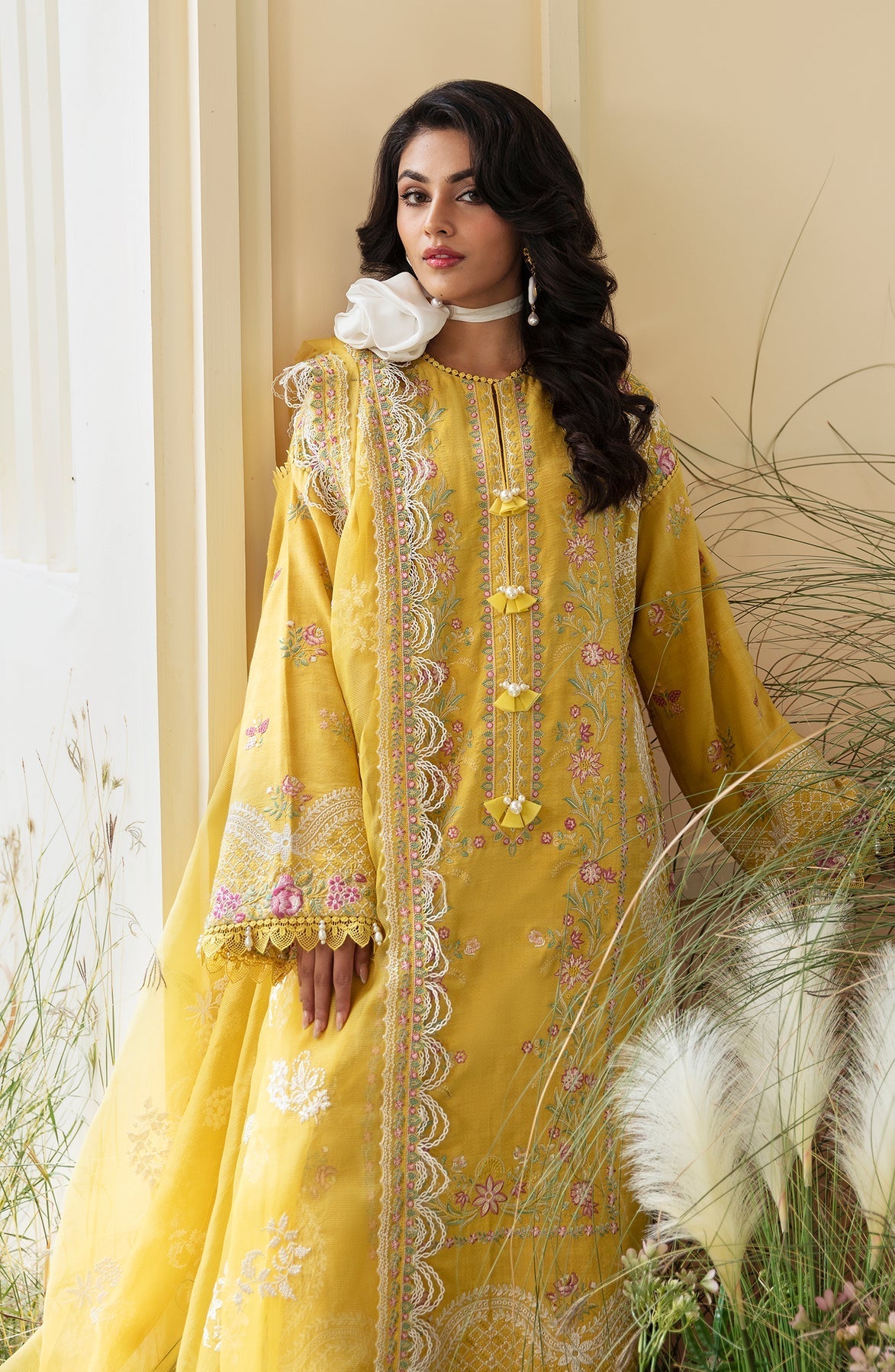 Zevk | Flora Festive Lawn | LUMANI - by - Libasekhas UK - Registered Vendor of : Zevk - 100% Original Designer Dresss