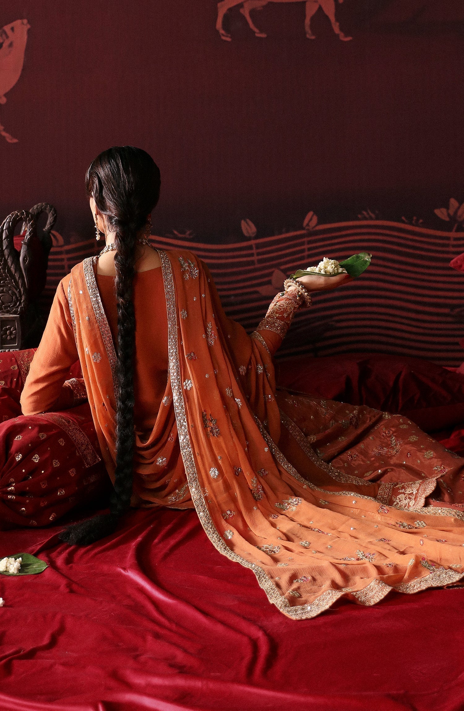 Emaan Adeel | Devdas Formals | LEELA - by - Libasekhas UK - Registered Vendor of : Emaan Adeel - 100% Original Designer Dresss